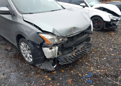 2013 Nissan Sentra S z USA, uszkodzony, nr VIN 3N1AB7APXDL793967